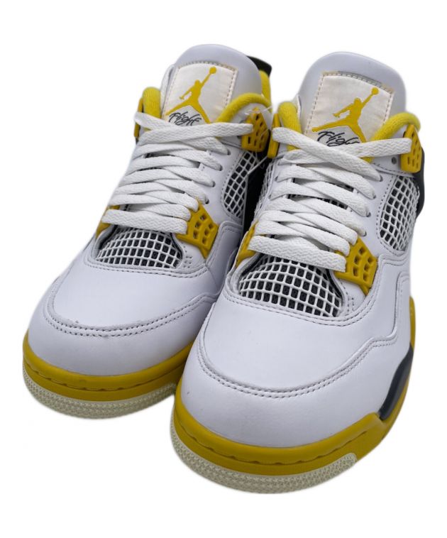 中古・古着通販】NIKE (ナイキ) スニーカー ホワイト×イエロー サイズ