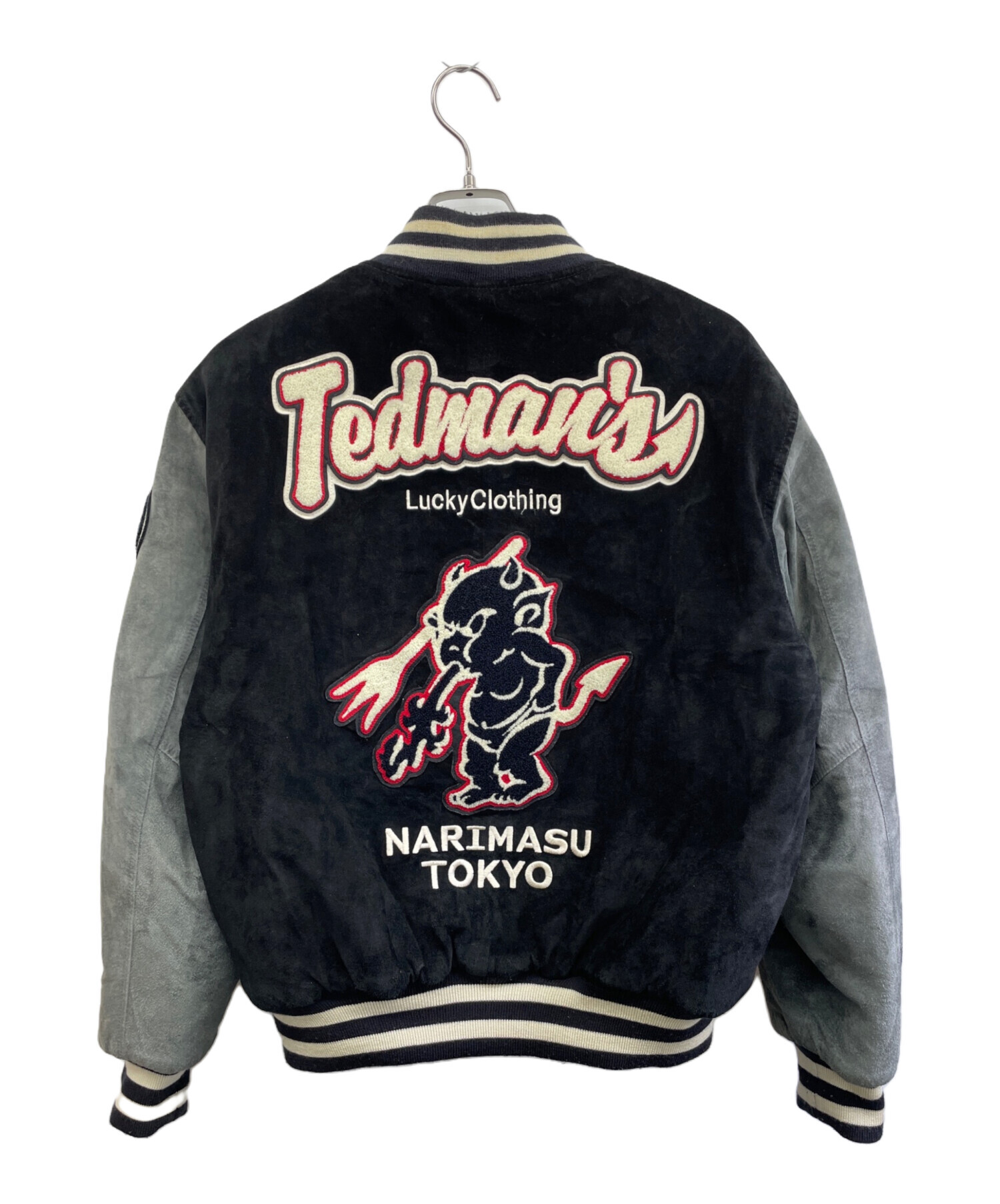 中古・古着通販】TED COMPANY (テッドカンパニー) スタジャン ブラック