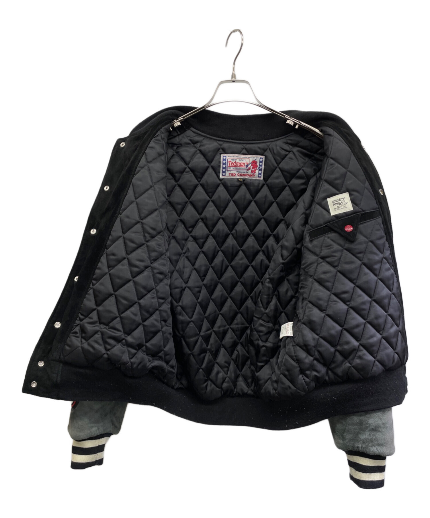 中古・古着通販】TED COMPANY (テッドカンパニー) スタジャン ブラック