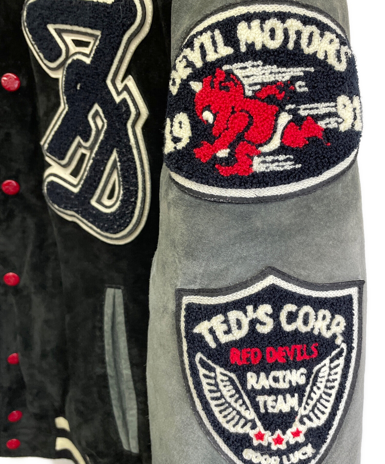 中古・古着通販】TED COMPANY (テッドカンパニー) スタジャン ブラック