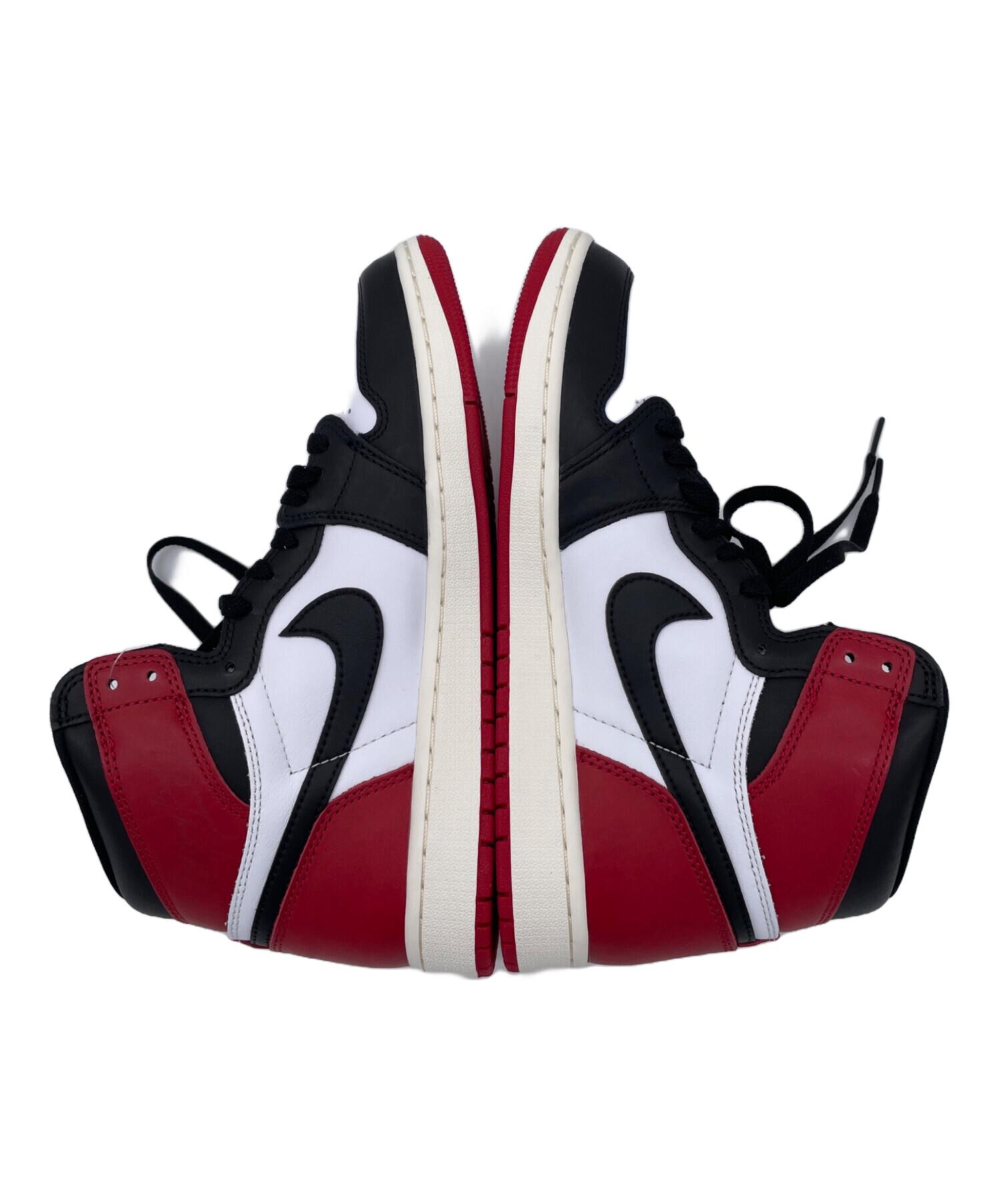 中古・古着通販】NIKE (ナイキ) ハイカットスニーカー ブラック×レッド 