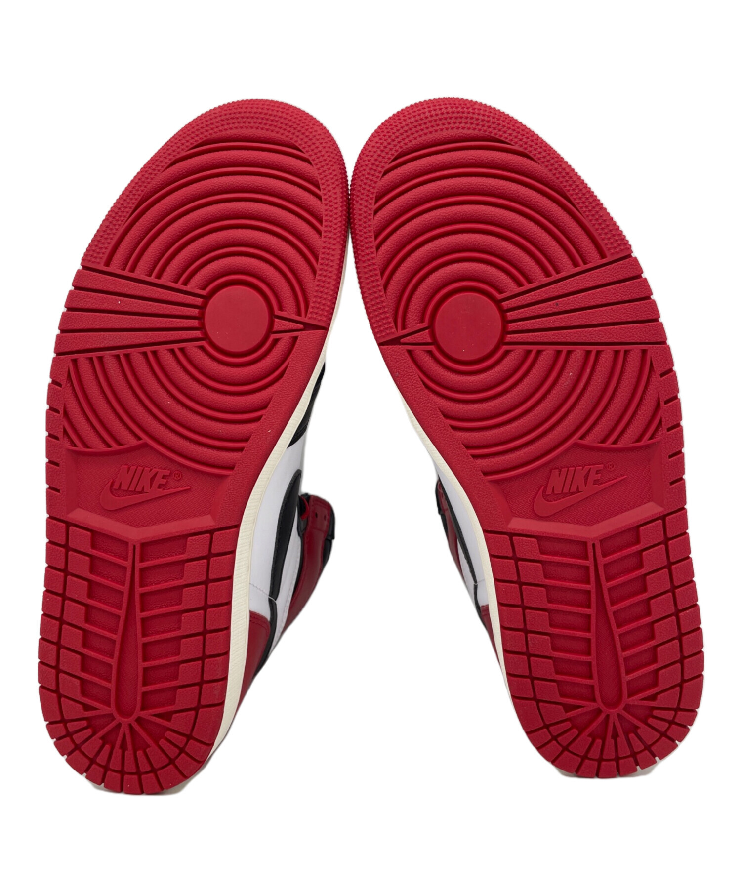 中古・古着通販】NIKE (ナイキ) ハイカットスニーカー ブラック×レッド