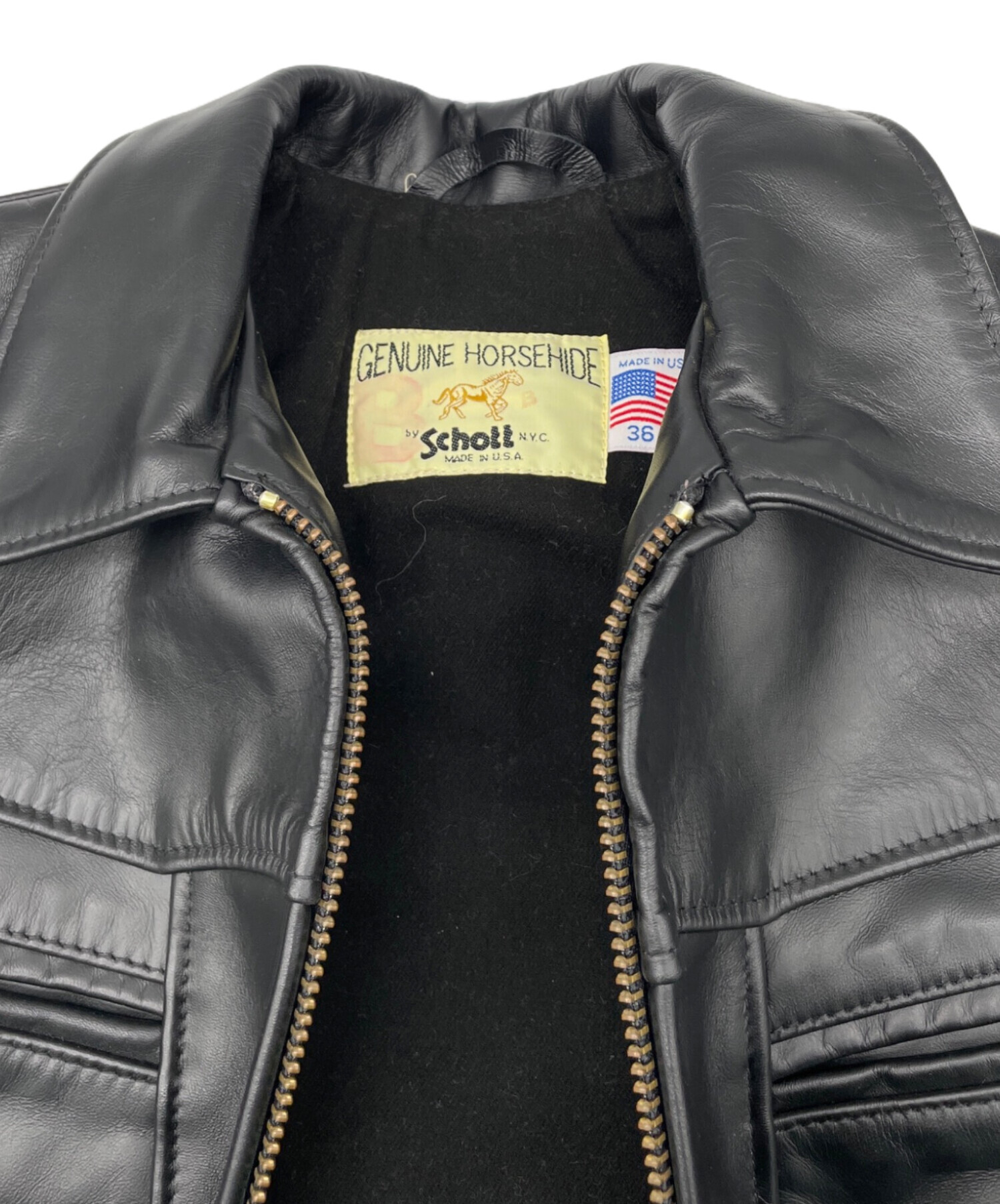 中古・古着通販】schott (ショット) ホースハイドレザージャケット