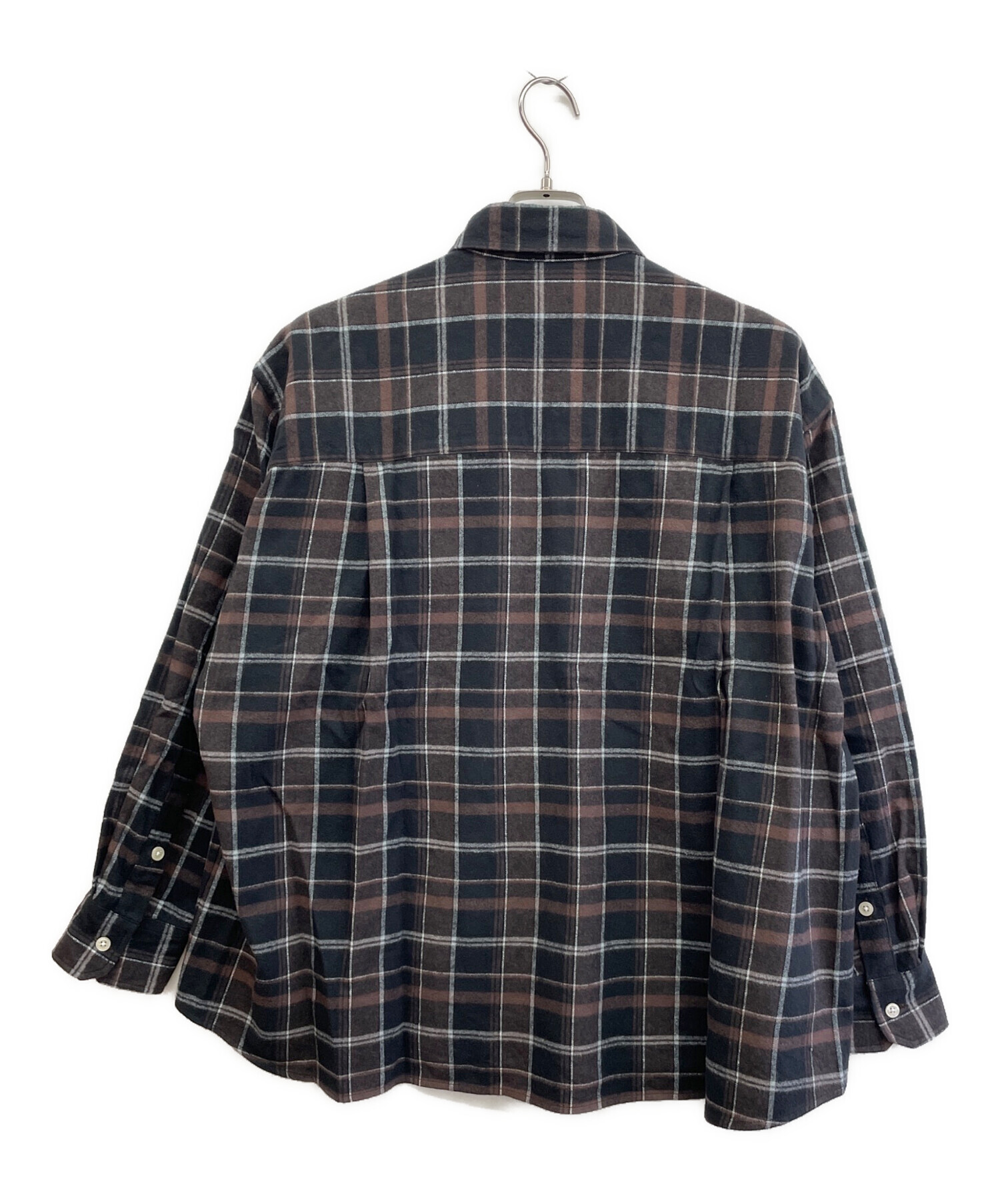 中古・古着通販】FRAMeWORK (フレームワーク) チェックネルシャツ 