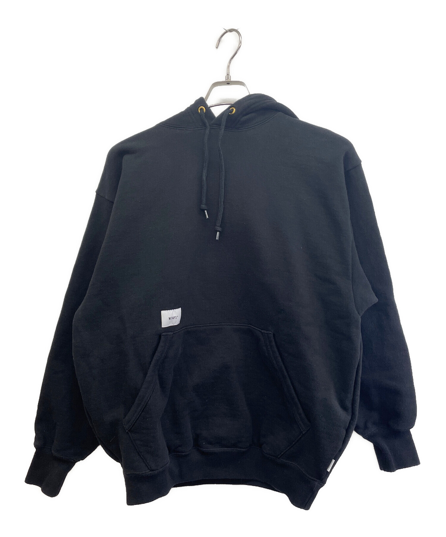 中古・古着通販】WTAPS (ダブルタップス) パーカー ブラック サイズ:X 