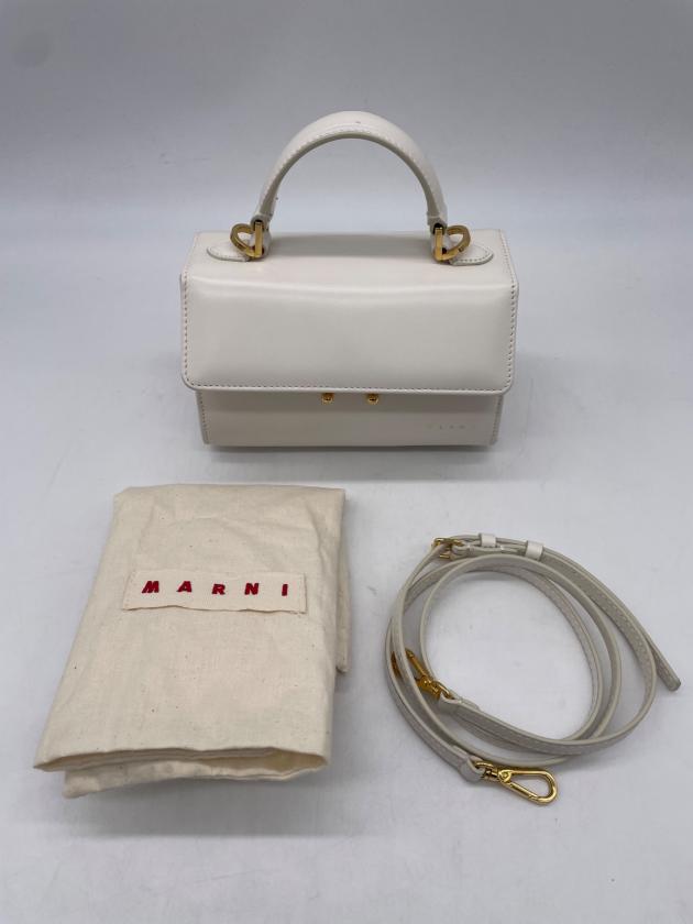 美品☆MARNI 2wayハンドバッグ 中古・古着通販】MARNI (マルニ) 2WAYハンドバッグ｜ブランド・古着