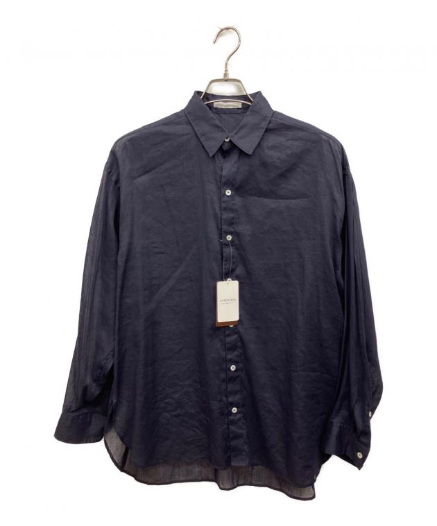 中古・古着通販】Plage (プラージュ) RA/COシアーシャツ ネイビー 