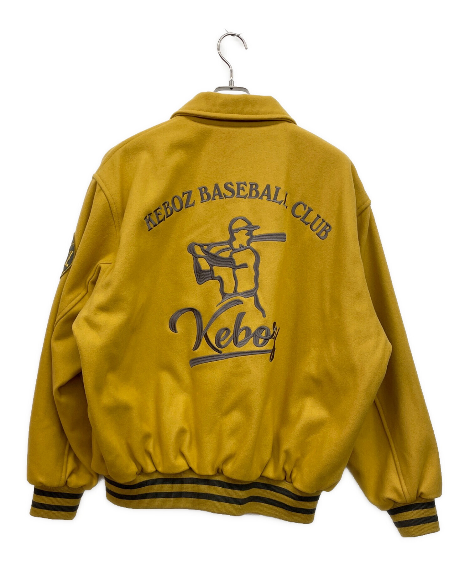 中古・古着通販】KEBOZ (ケボズ) スタジャン イエロー サイズ:M