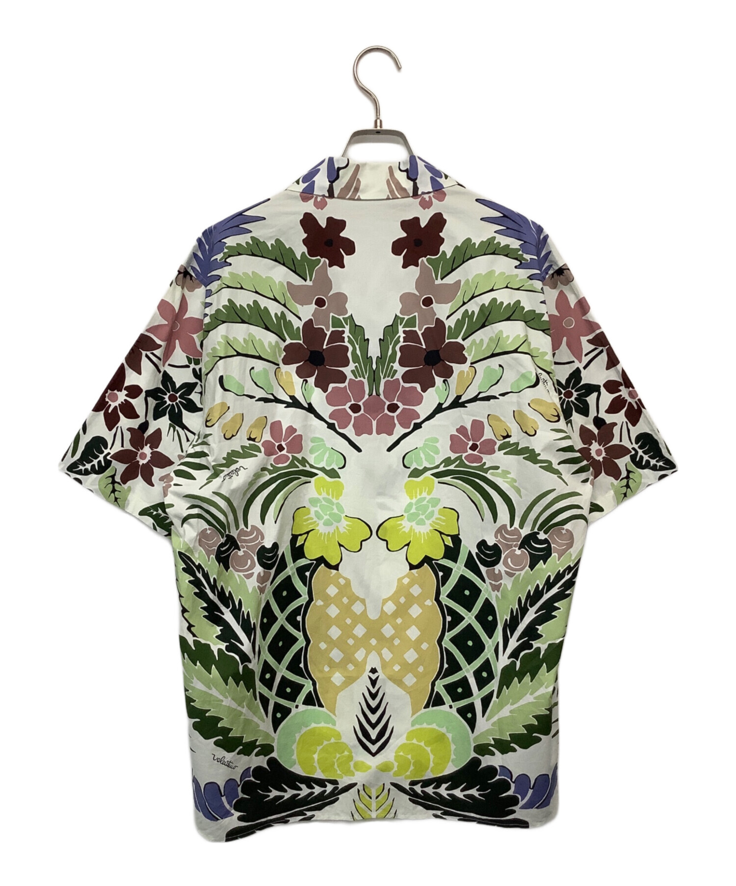 ハッピー♡ページ　Valentinoヴァレンティノ 3D花柄半袖Tシャツ 中古・古着通販】VALENTINO (ヴァレンティノ) アロハシャツ マルチ