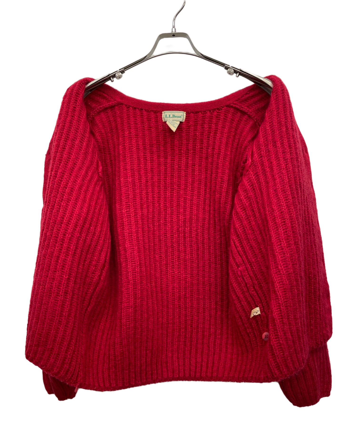 中古・古着通販】L.L.Bean (エルエルビーン) 畦編みニットカーディガン 