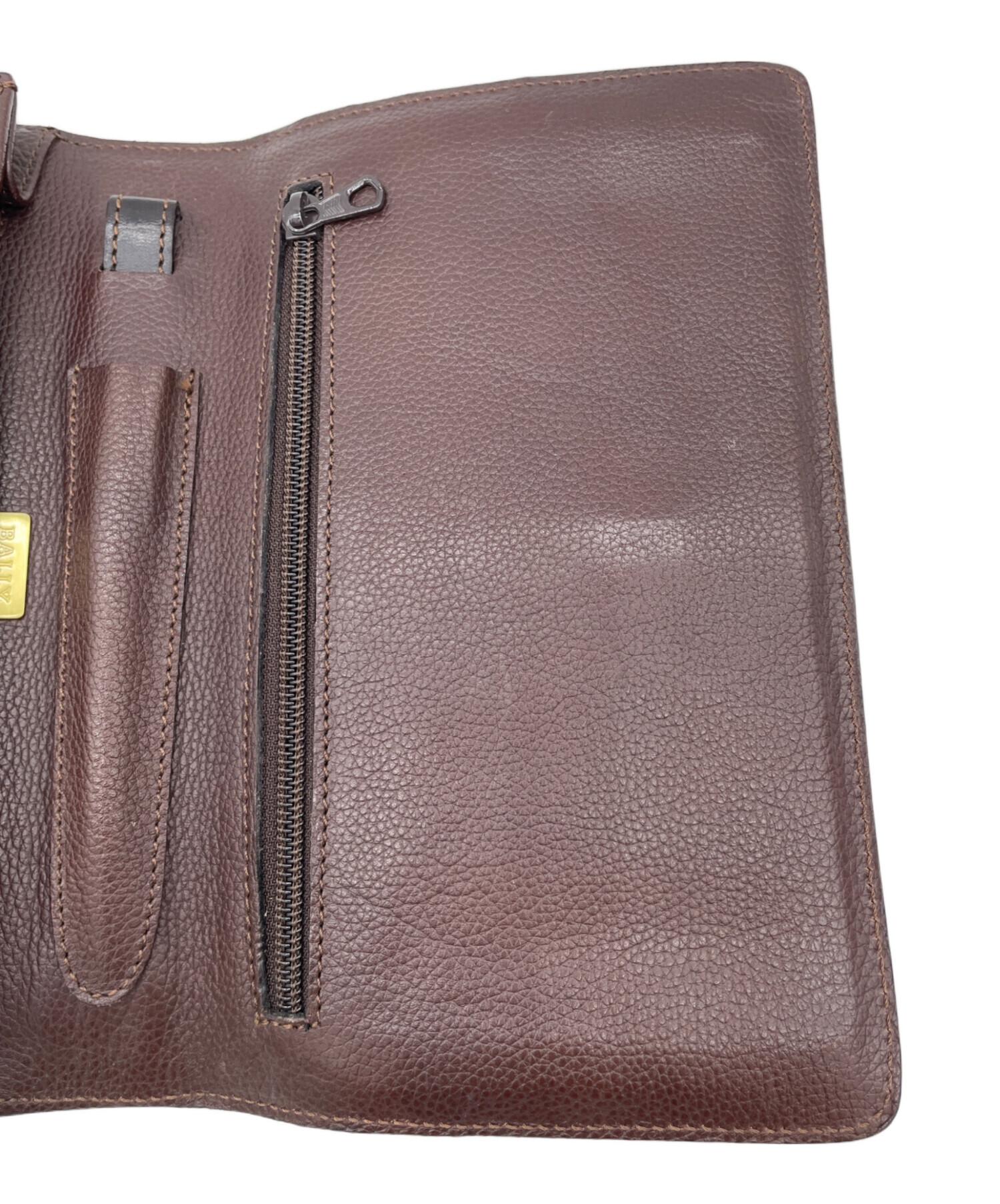 中古・古着通販】BALLY (バリー) セカンドバッグ ブラウン｜ブランド