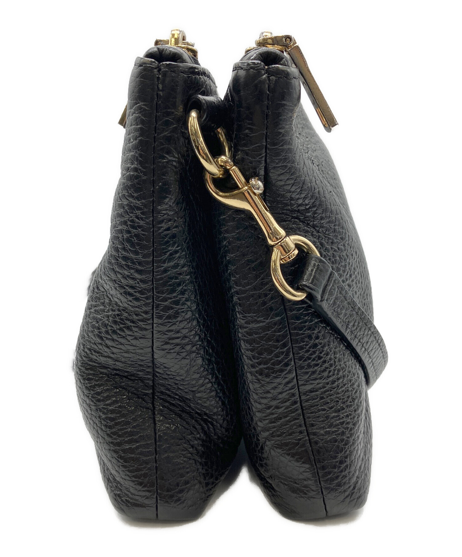 中古・古着通販】COACH (コーチ) ショルダーバッグ ブラック｜ブランド 