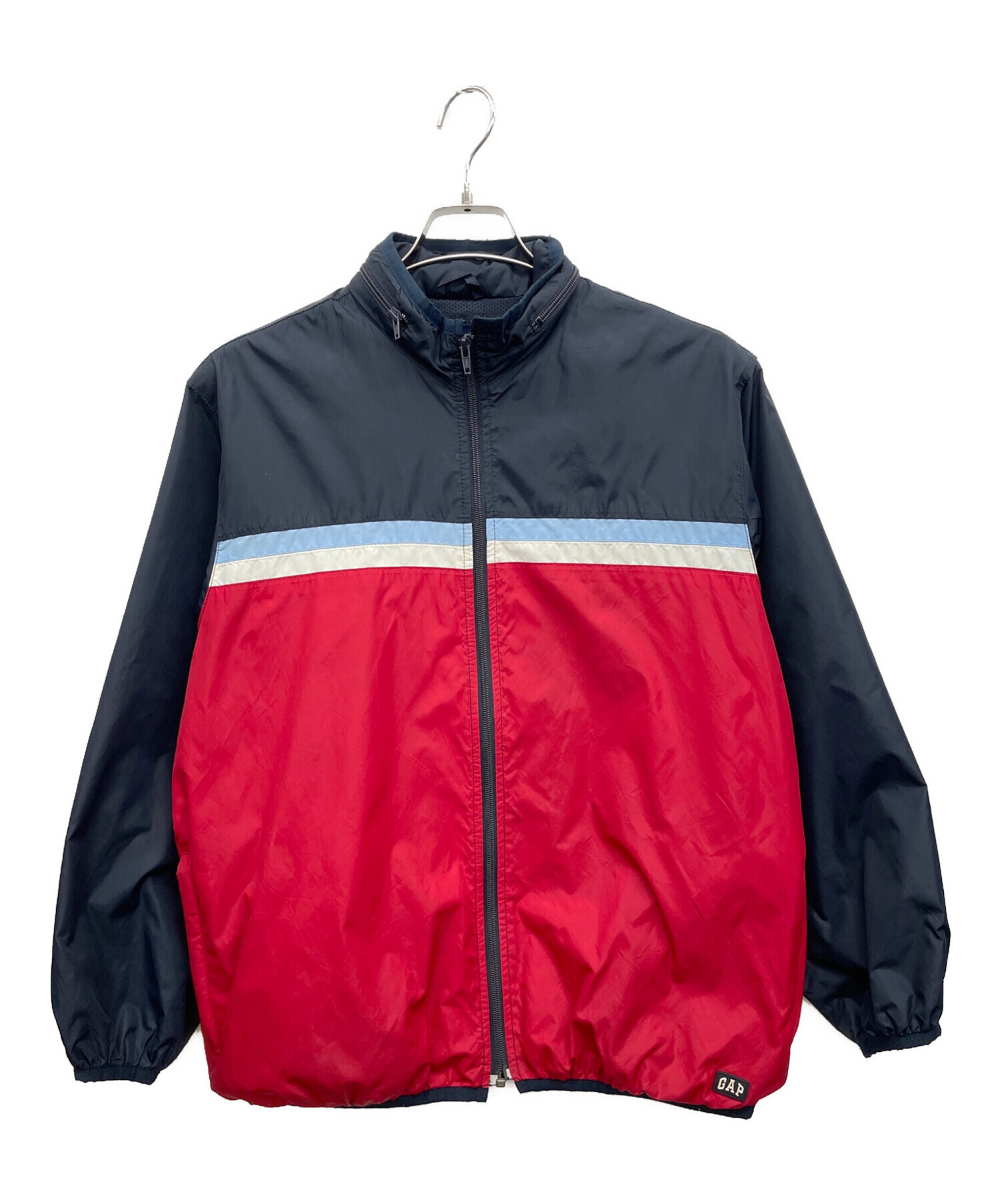 中古・古着通販】GAP (ギャップ) ナイロンジャケット トリコロール