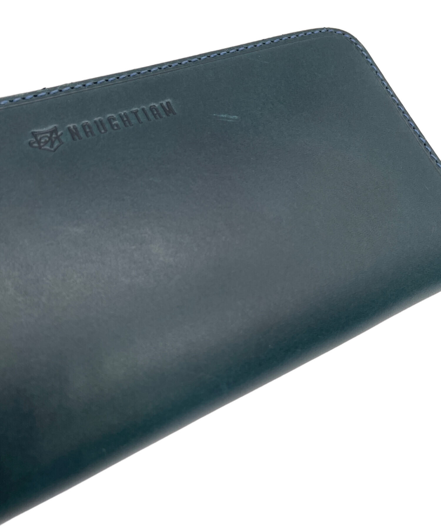 中古・古着通販】NAUGHTIAM (ノーティアム) 長財布 モスグリーン