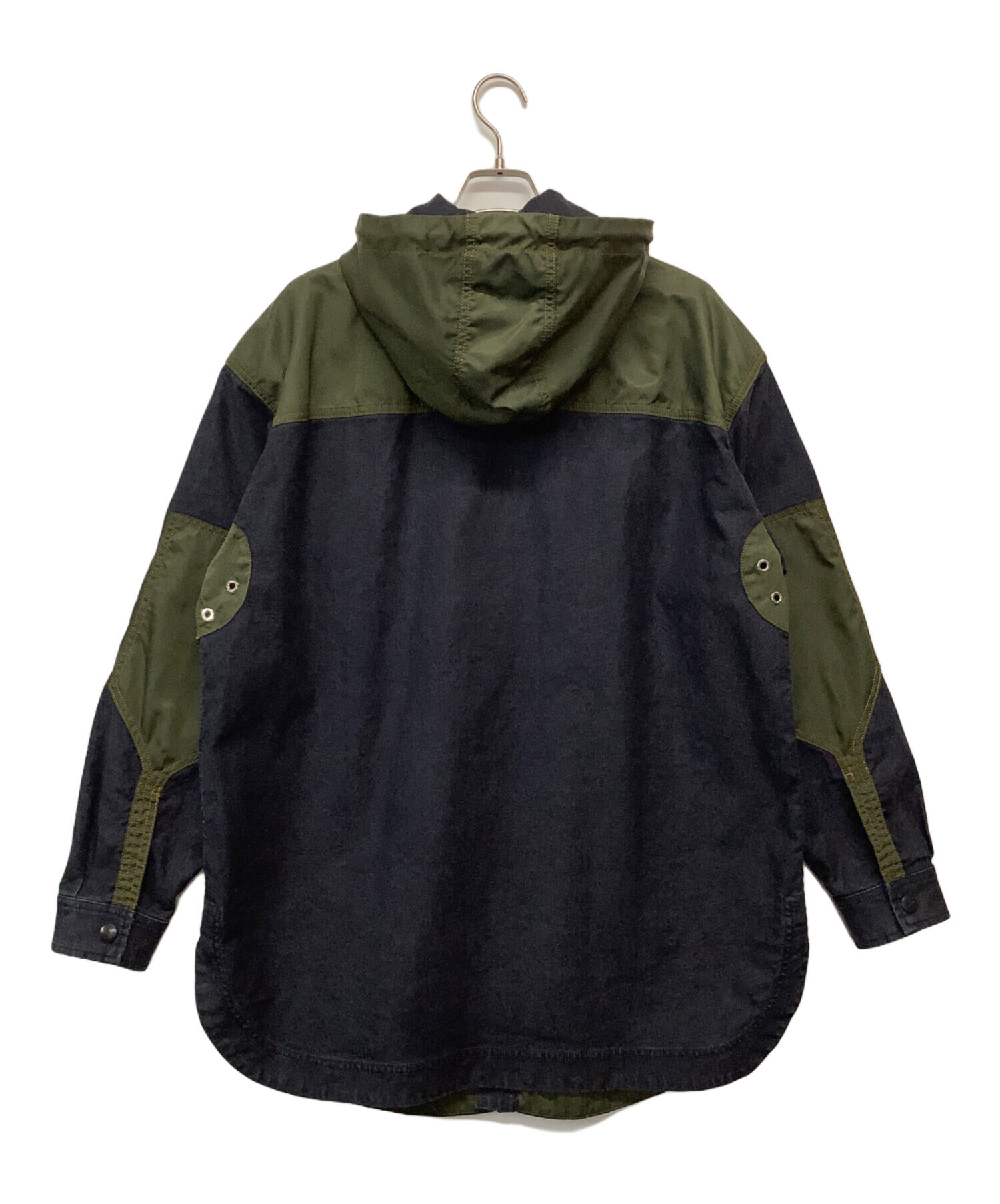 中古・古着通販】DIESEL (ディーゼル) ミリタリーコート インディゴ