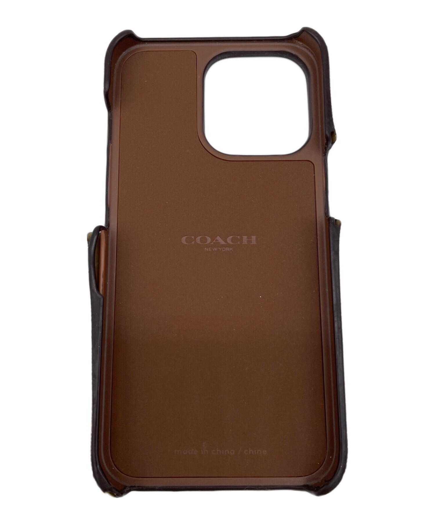 未使用品❣️COACH＊コーチ＊スマホケース ＊iPhone13Pro✨ 中古・古着通販】COACH (コーチ) iPhone13pro スマホケース｜ブランド