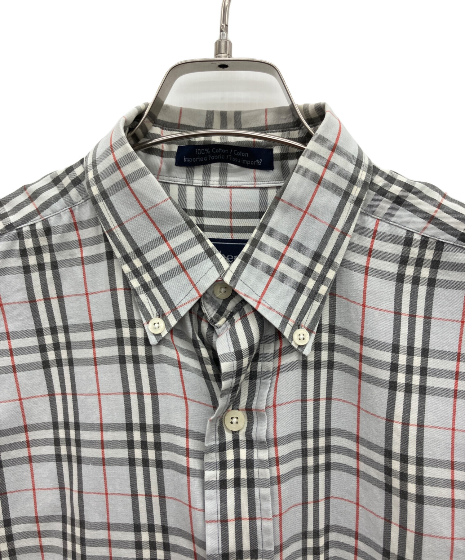 中古・古着通販】Burberry's (バーバリーズ) チェックシャツ サイズ:M