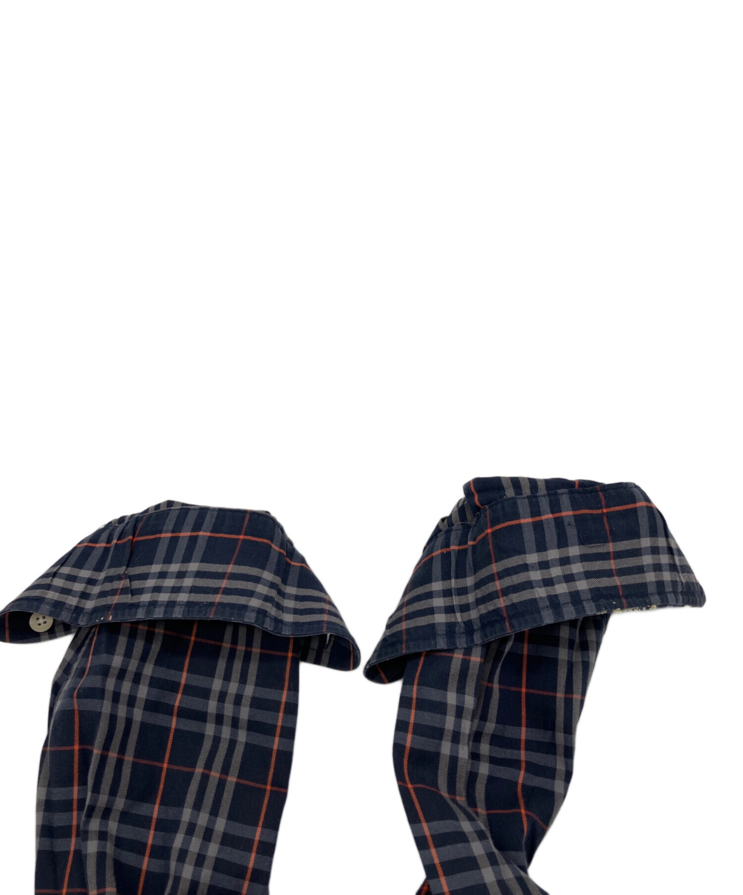 中古・古着通販】Burberry's (バーバリー) チェックシャツ ネイビー