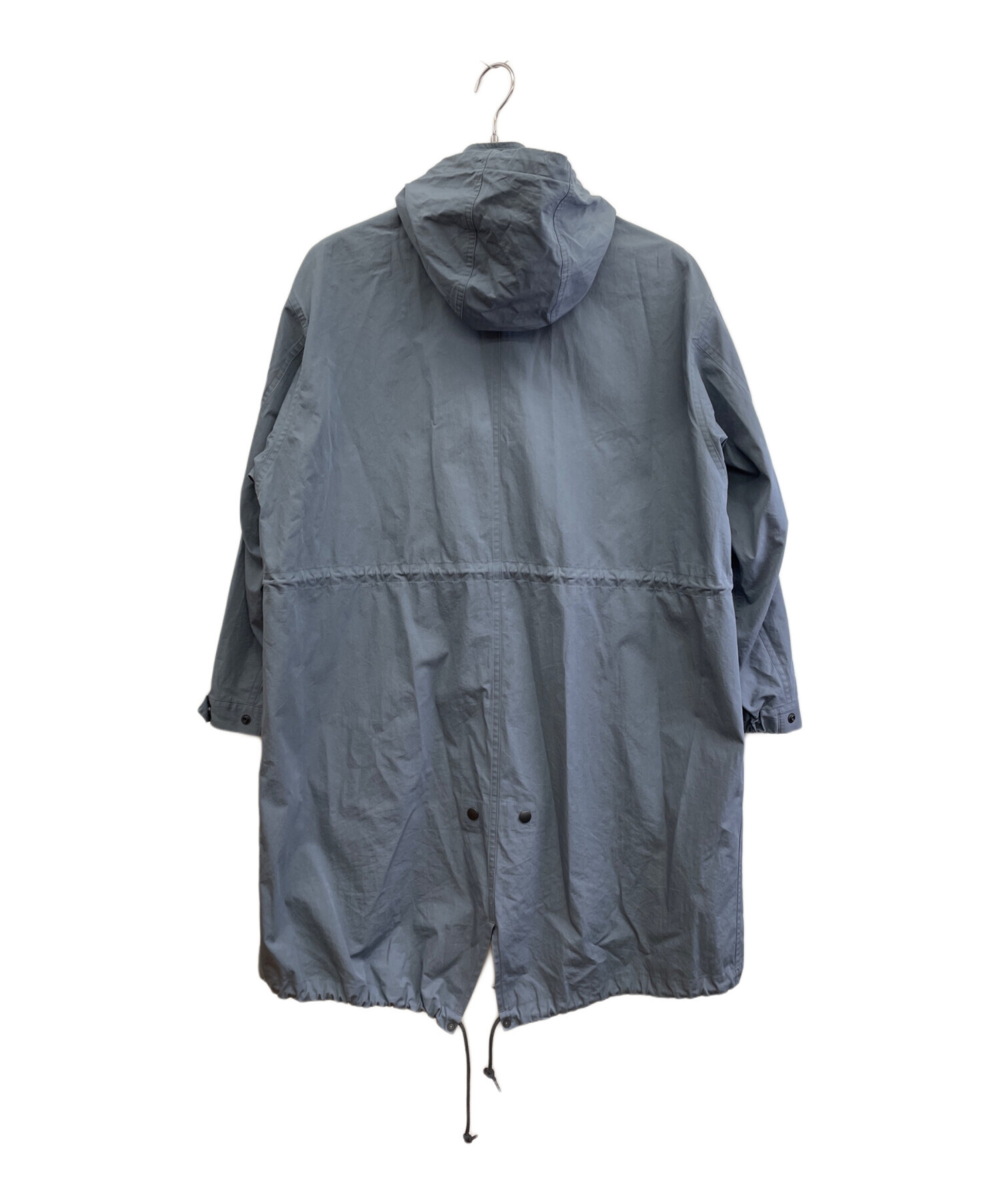 中古・古着通販】YLEVE (イレーヴ) コットンタフタモッズコート スカイ