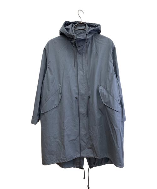 中古・古着通販】YLEVE (イレーヴ) コットンタフタモッズコート スカイ