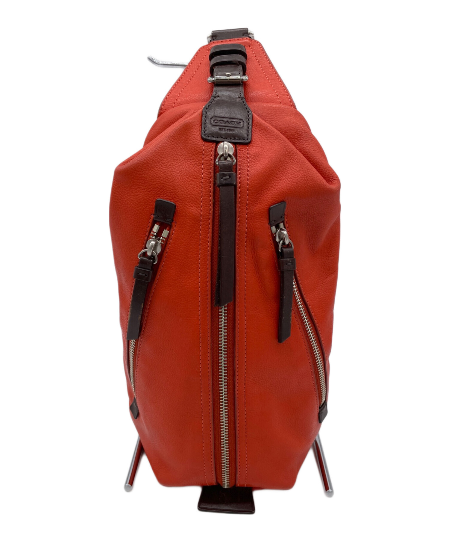 中古・古着通販】COACH (コーチ) スリングボディバッグ オレンジ