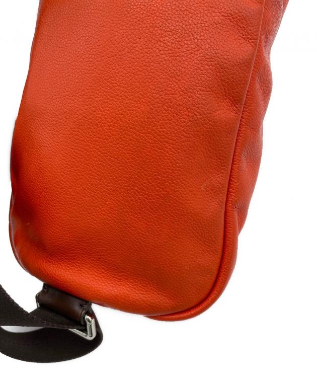 coach オレンジレザー ボディバッグ coach オレンジレザー ボディバッグ COACH Vintage Leather Shoulder