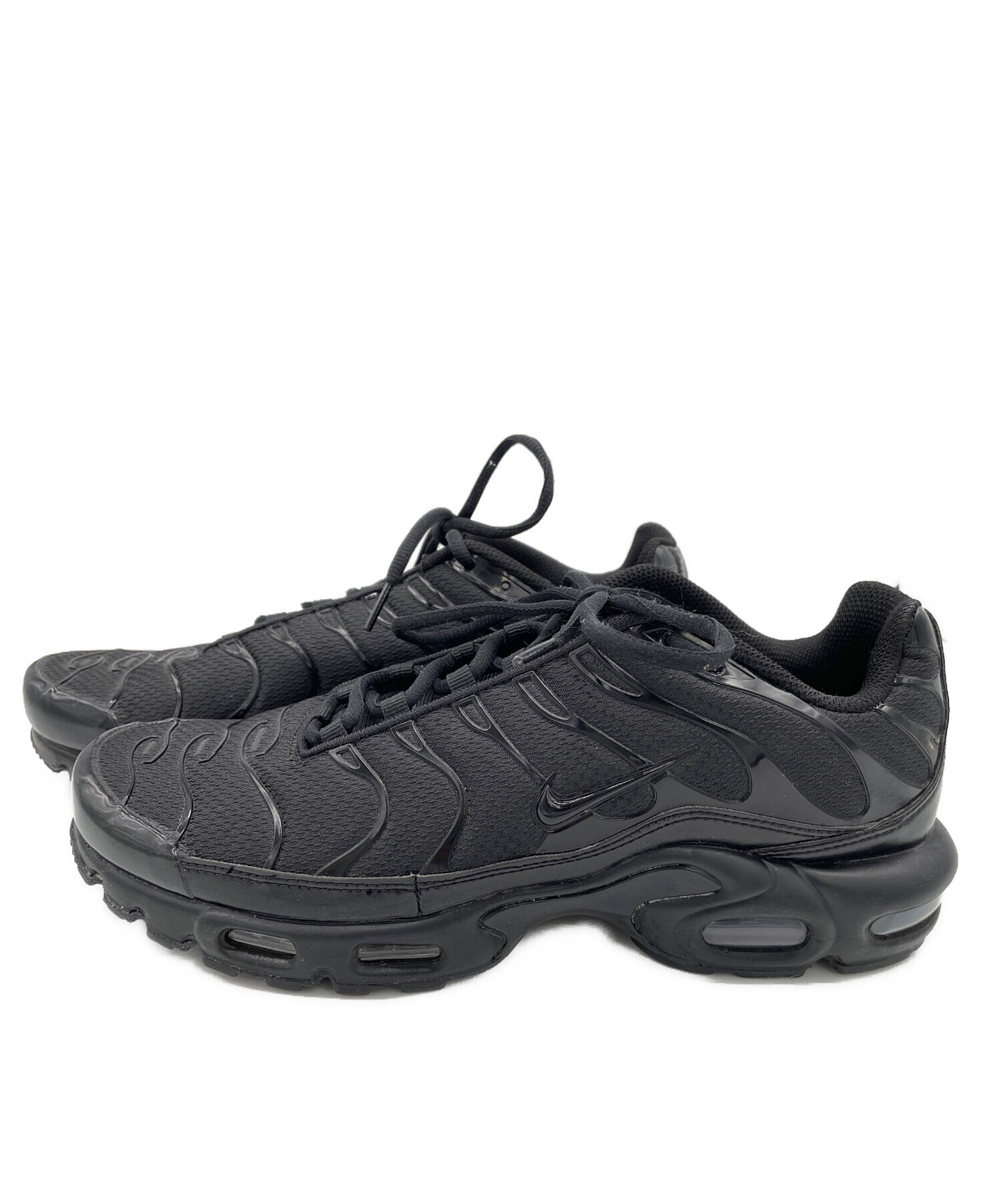 中古・古着通販】NIKE (ナイキ) AIR MAX Plus Triple Black(エア 