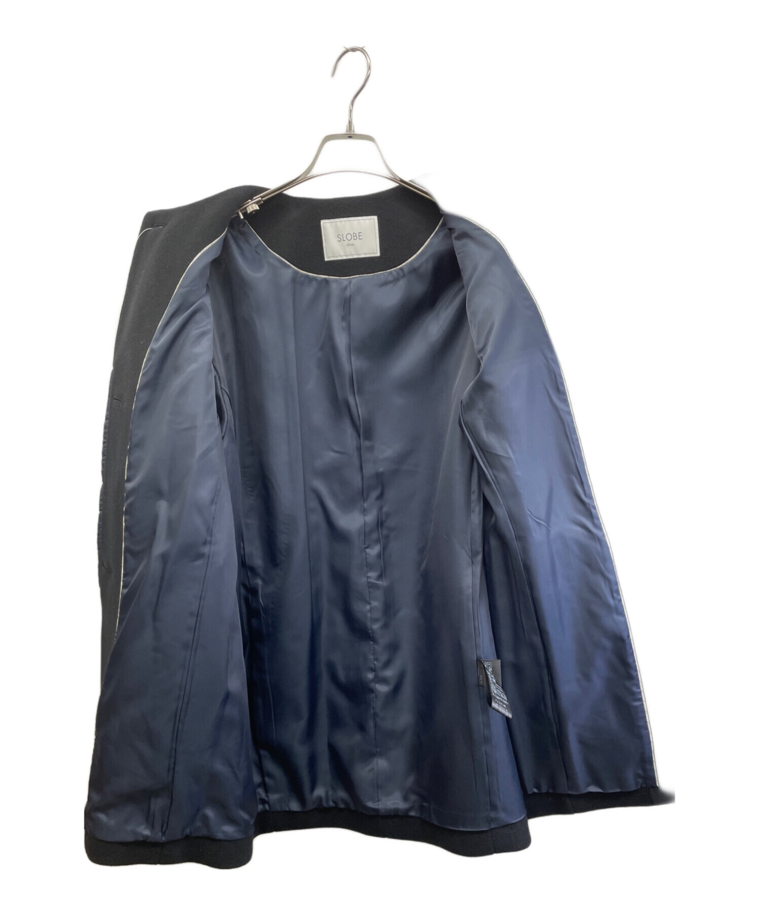 中古・古着通販】SLOBE IENA (スローブ イエナ) ノーカラーコート 