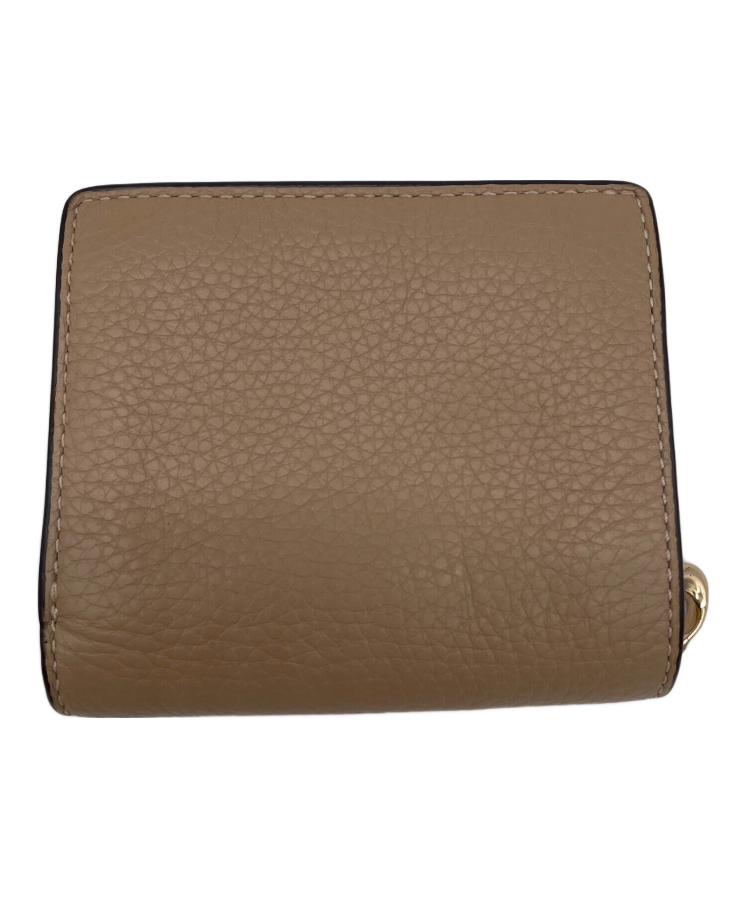 中古・古着通販】COACH (コーチ) 2つ折り財布 ベージュ