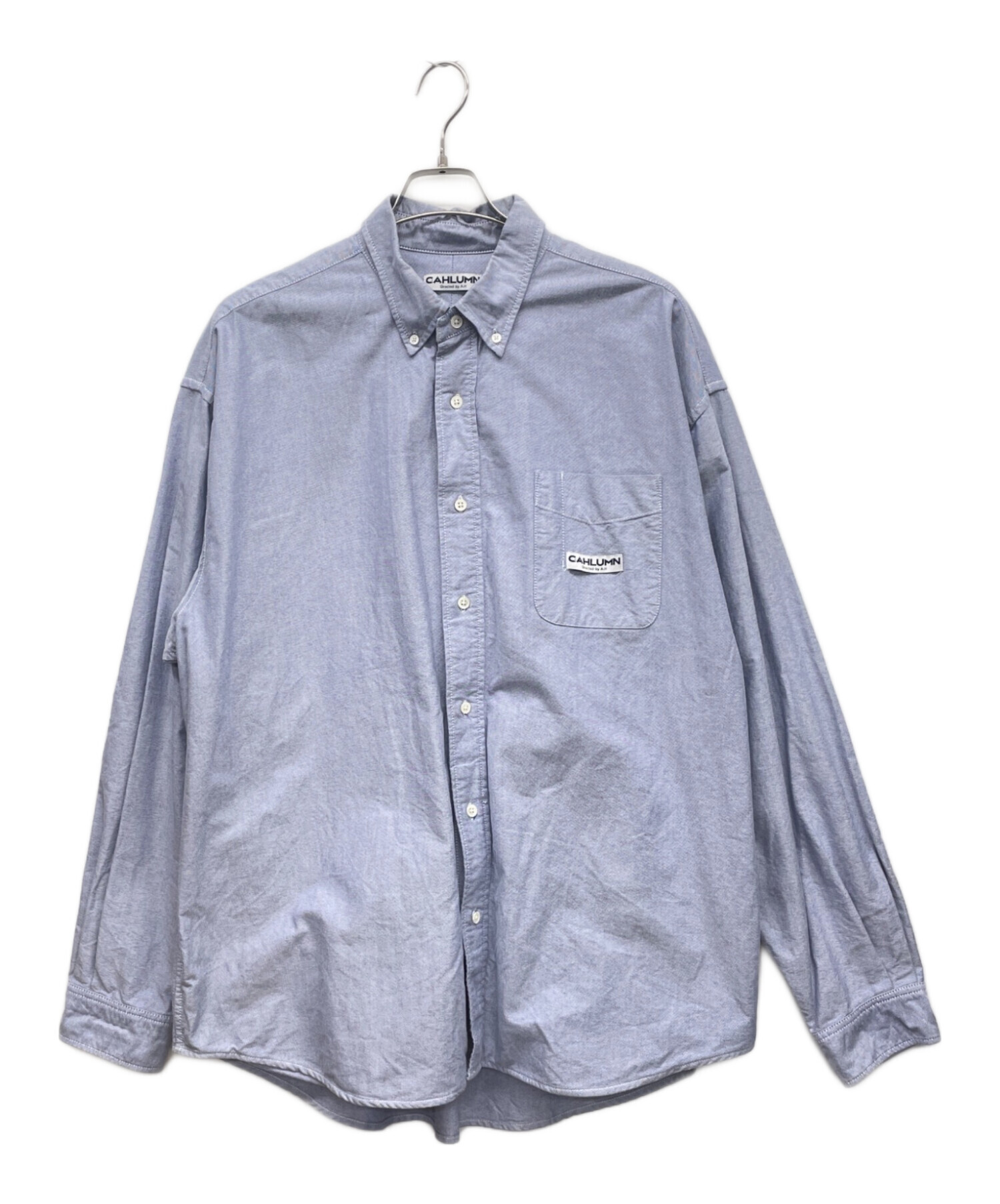 中古・古着通販】CAHLUMN (カウラム) 長袖シャツ スカイブルー サイズ
