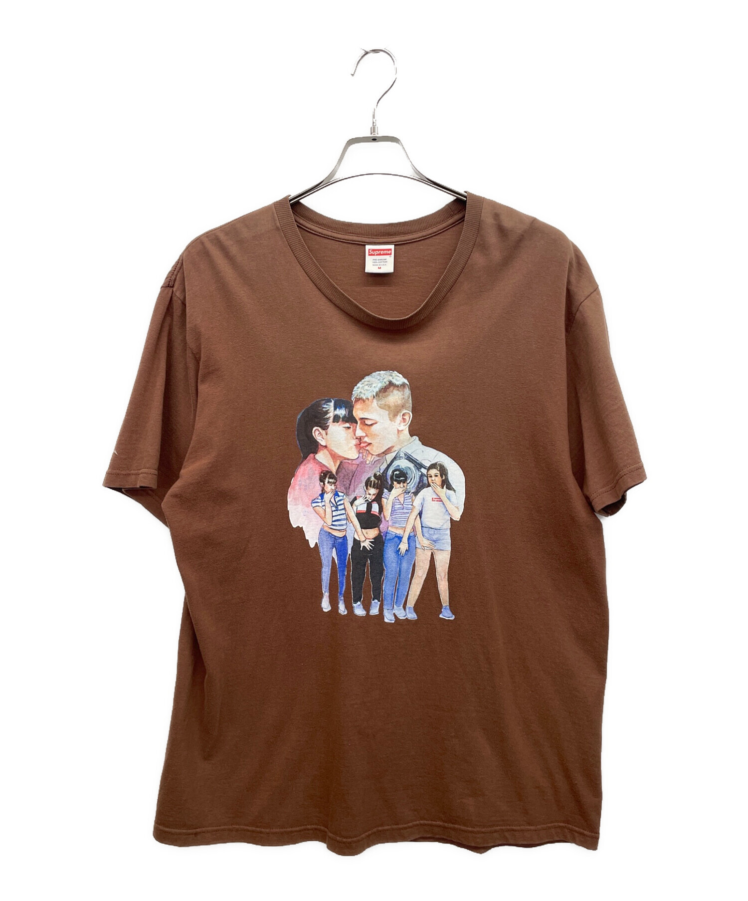 中古・古着通販】Supreme (シュプリーム) Tシャツ ブラウン サイズ:M 