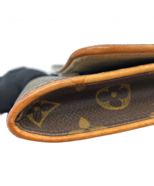 ヴィンテージLOUIS VUITTON ポシェット 中古・古着通販】LOUIS VUITTON (ルイ ヴィトン) ポシェット ブラウン