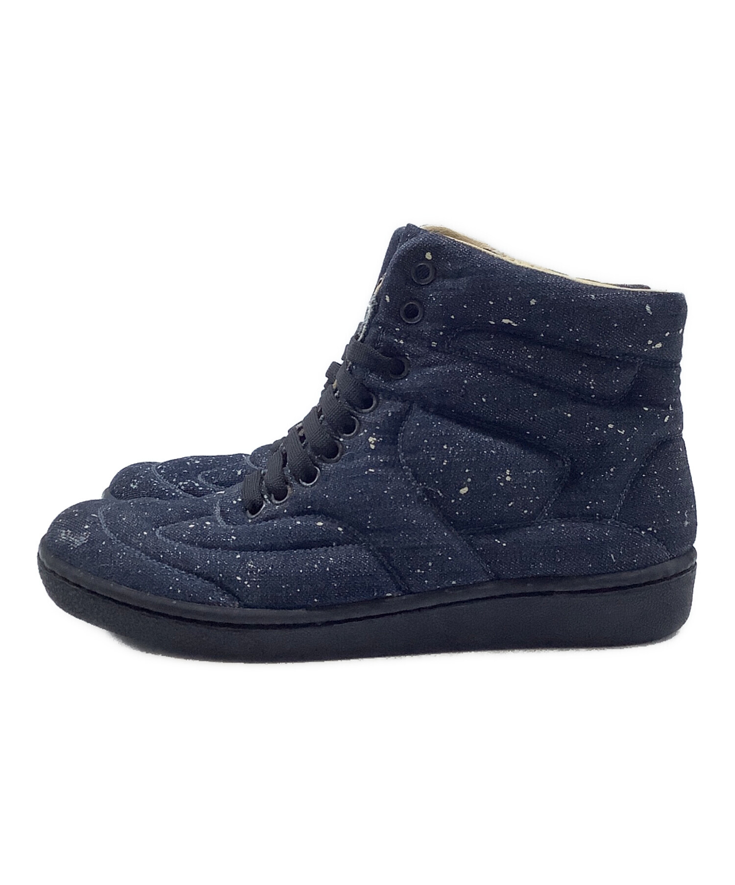 MM6 エムエムシックス ノースリーブ M 紺 【古着】【中古】【送料無料】 MM6 - MM6 Maison Margiela(エムエムシックスメゾンマルジェラ)の通販