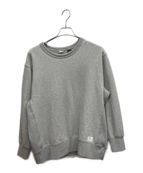 【新品未使用】ナンガ　NANGA スウェット　Lサイズ　グレー　おまけ付き NANGA トレーナー スウェット NANGA/ナンガ ECO HYBRID BOX LOGO