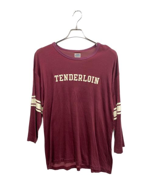 中古・古着通販】TENDERLOIN (テンダーロイン) ラグランTシャツ レッド