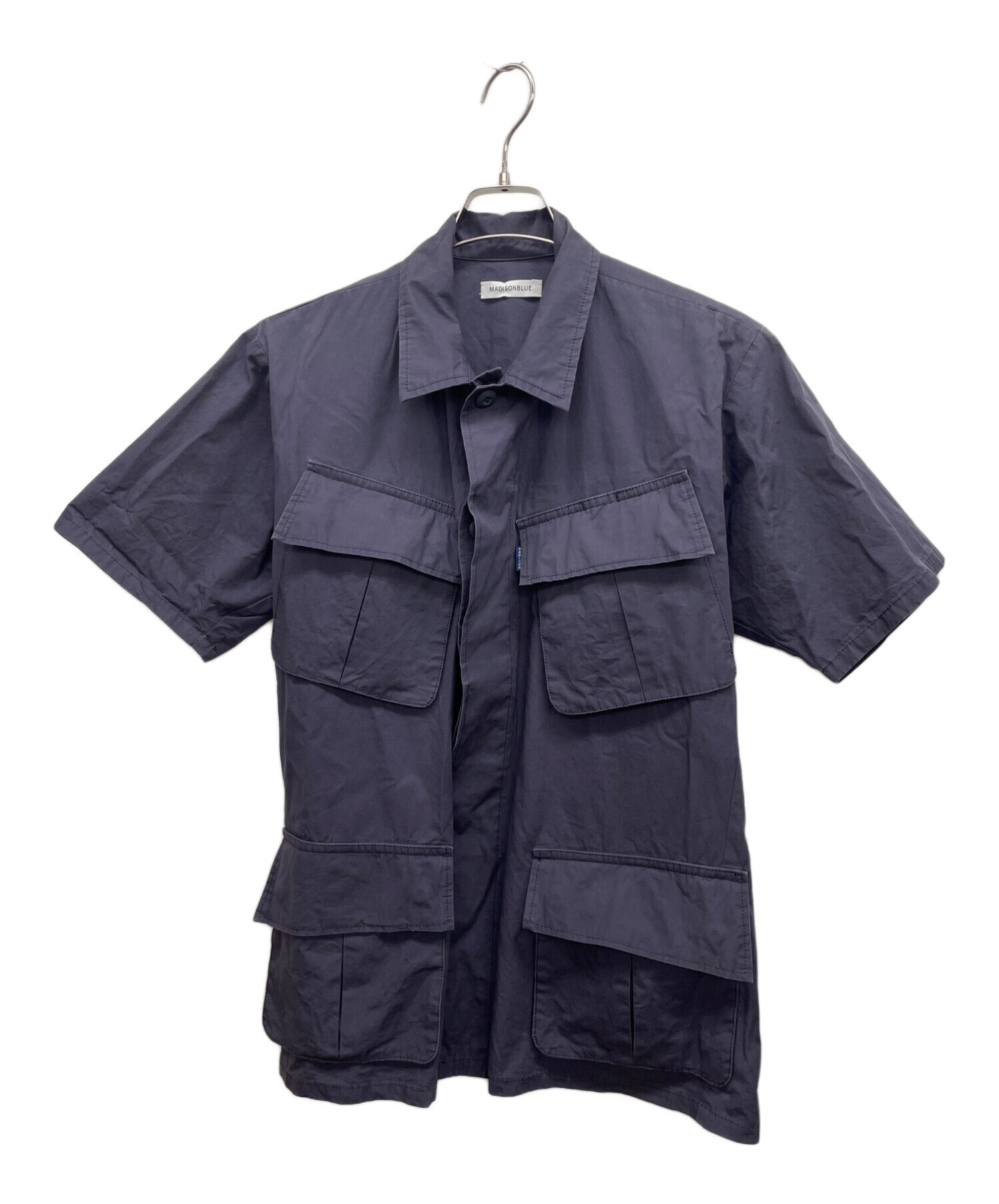 中古・古着通販】MADISON BLUE (マディソンブルー) ミリタリーシャツ 