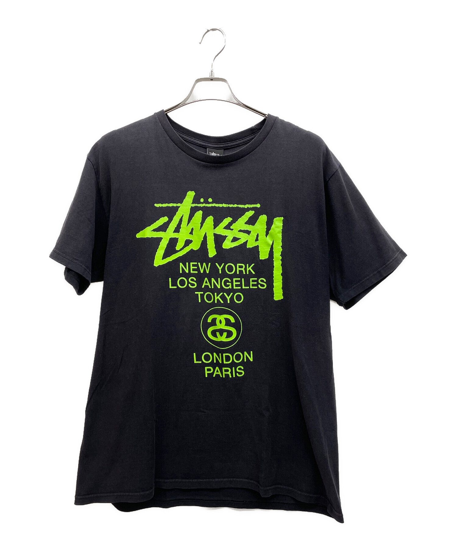中古・古着通販】stussy (ステューシー) ヴィンテージTシャツ ブラック 