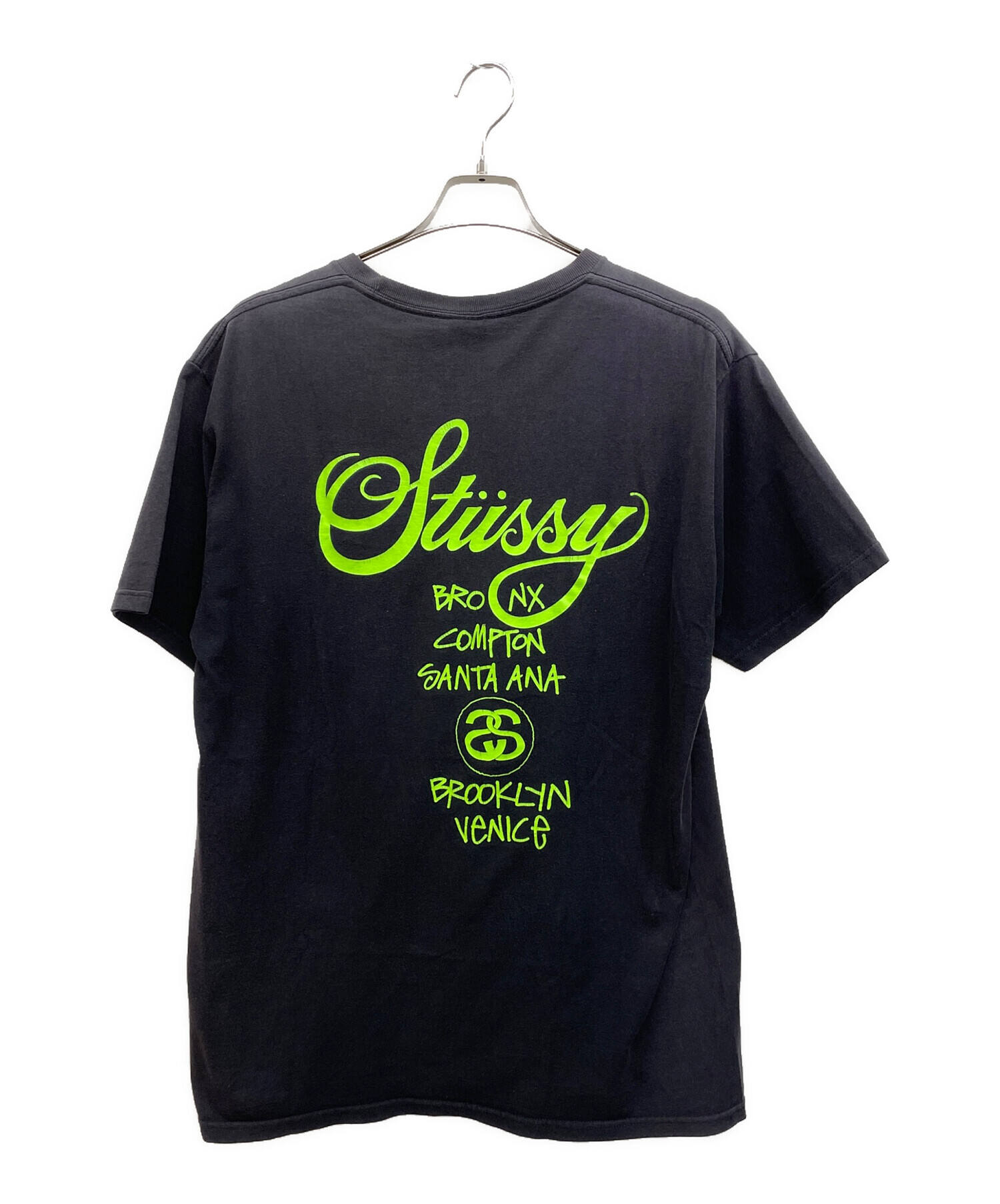 Stussy ヴィンテージTシャツ Mサイズ相当 中古・古着通販】stussy (ステューシー) ヴィンテージTシャツ ブラック