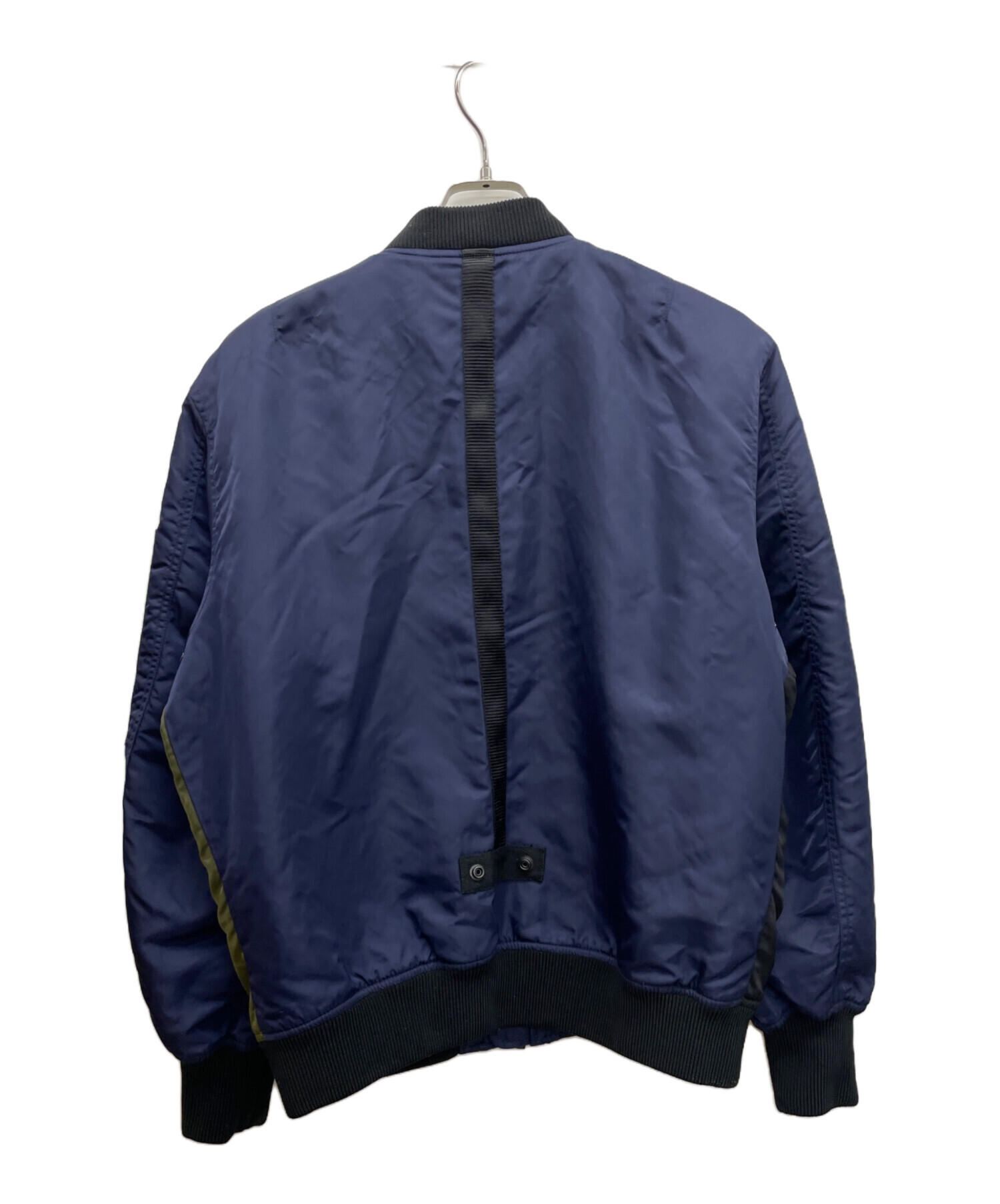 中古・古着通販】DIESEL (ディーゼル) MA-1ジャケット ネイビー 