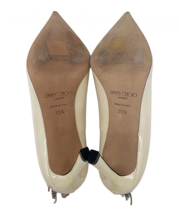 中古・古着通販】JIMMY CHOO (ジミーチュウ) パンプス ベージュ サイズ