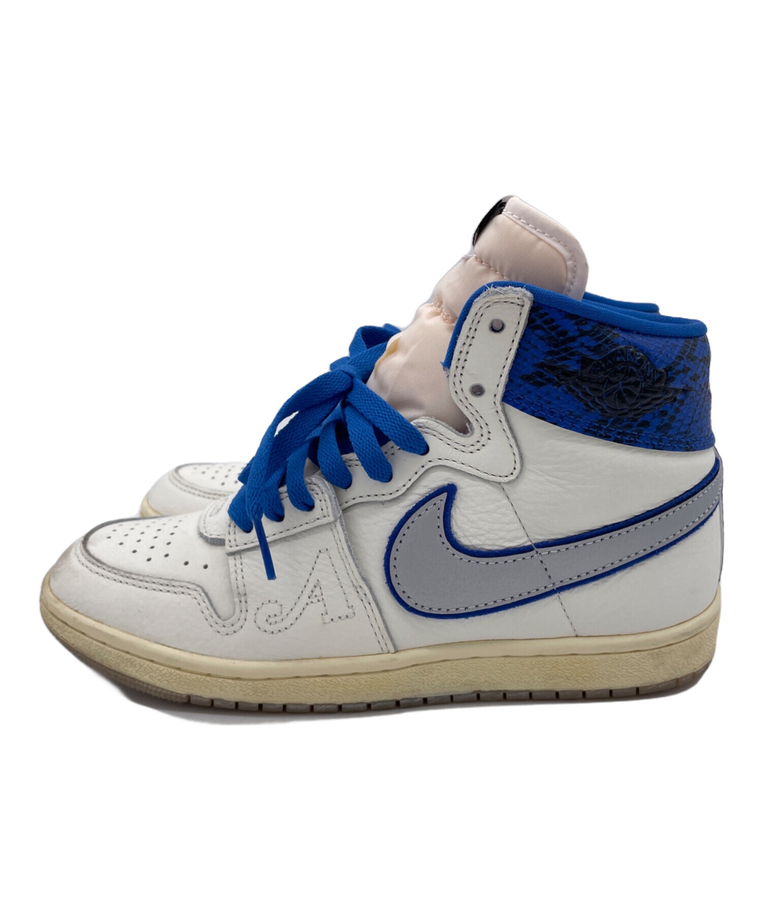 中古・古着通販】NIKE (ナイキ) Jordan Air Ship ホワイト×ブルー 