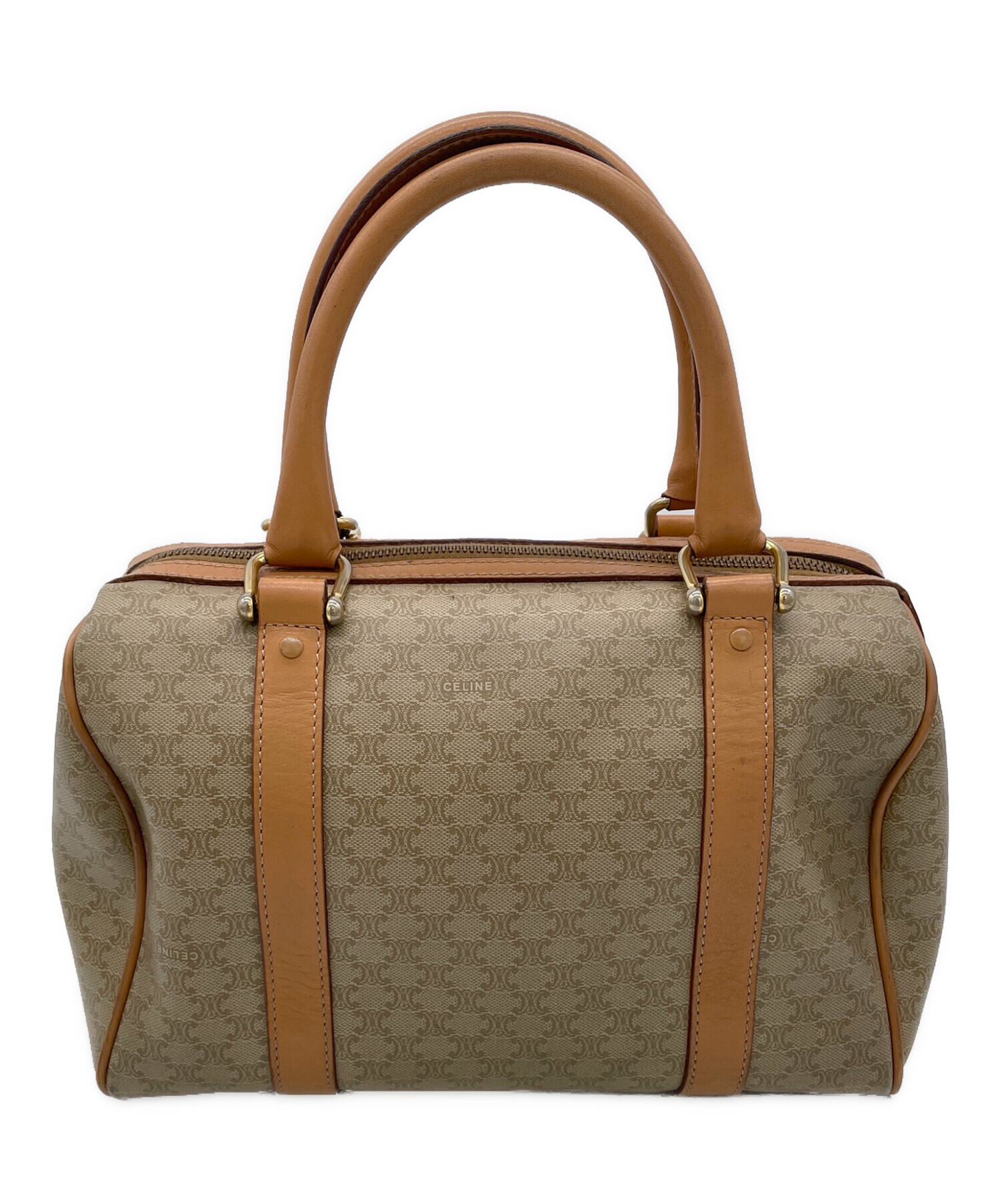 中古・古着通販】CELINE (セリーヌ) ハンドバッグ ベージュ｜ブランド 