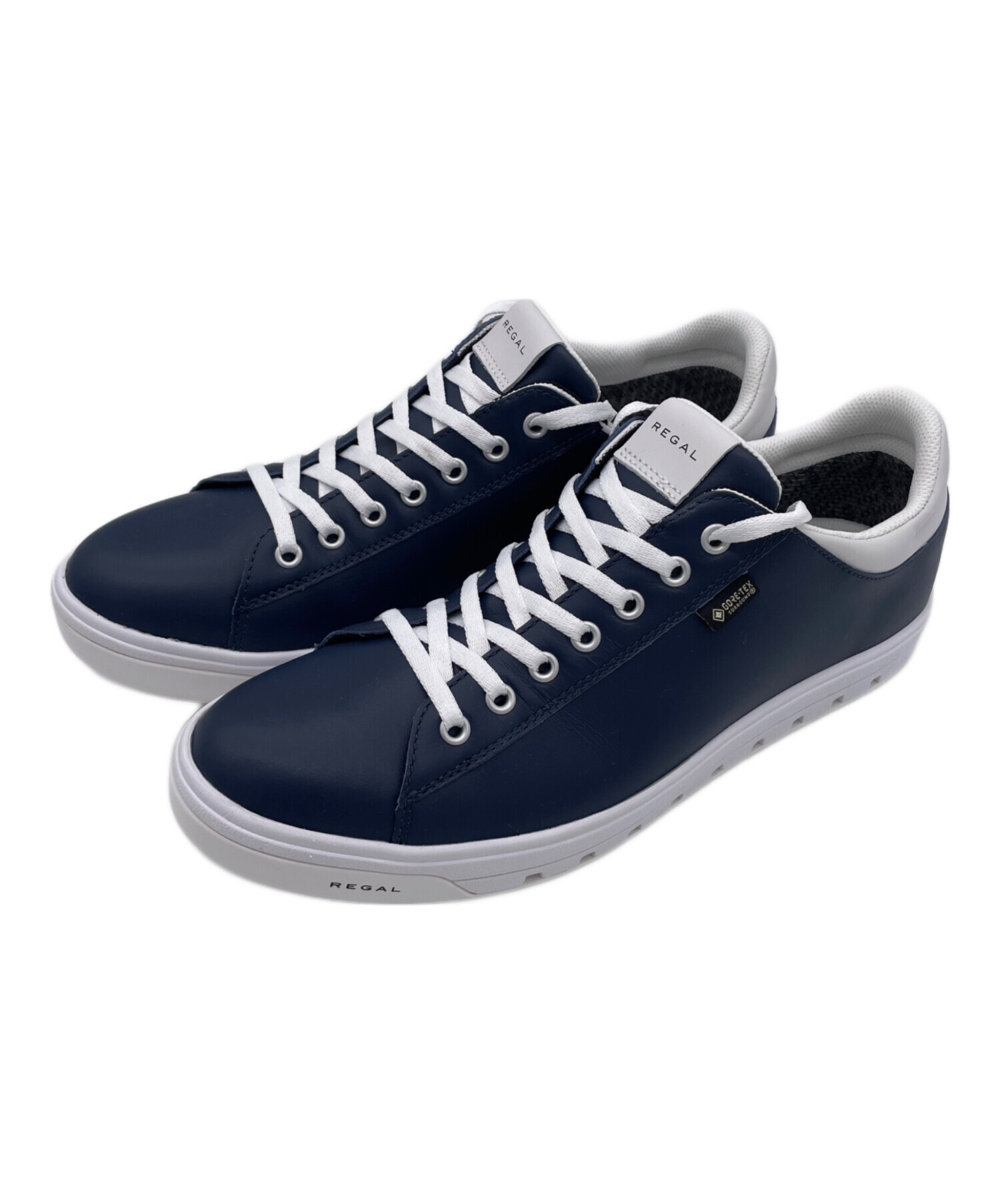REGAL リーガル スニーカー メンズ 【古着】【中古】 中古・古着通販】REGAL (リーガル) スニーカー ネイビー サイズ:27