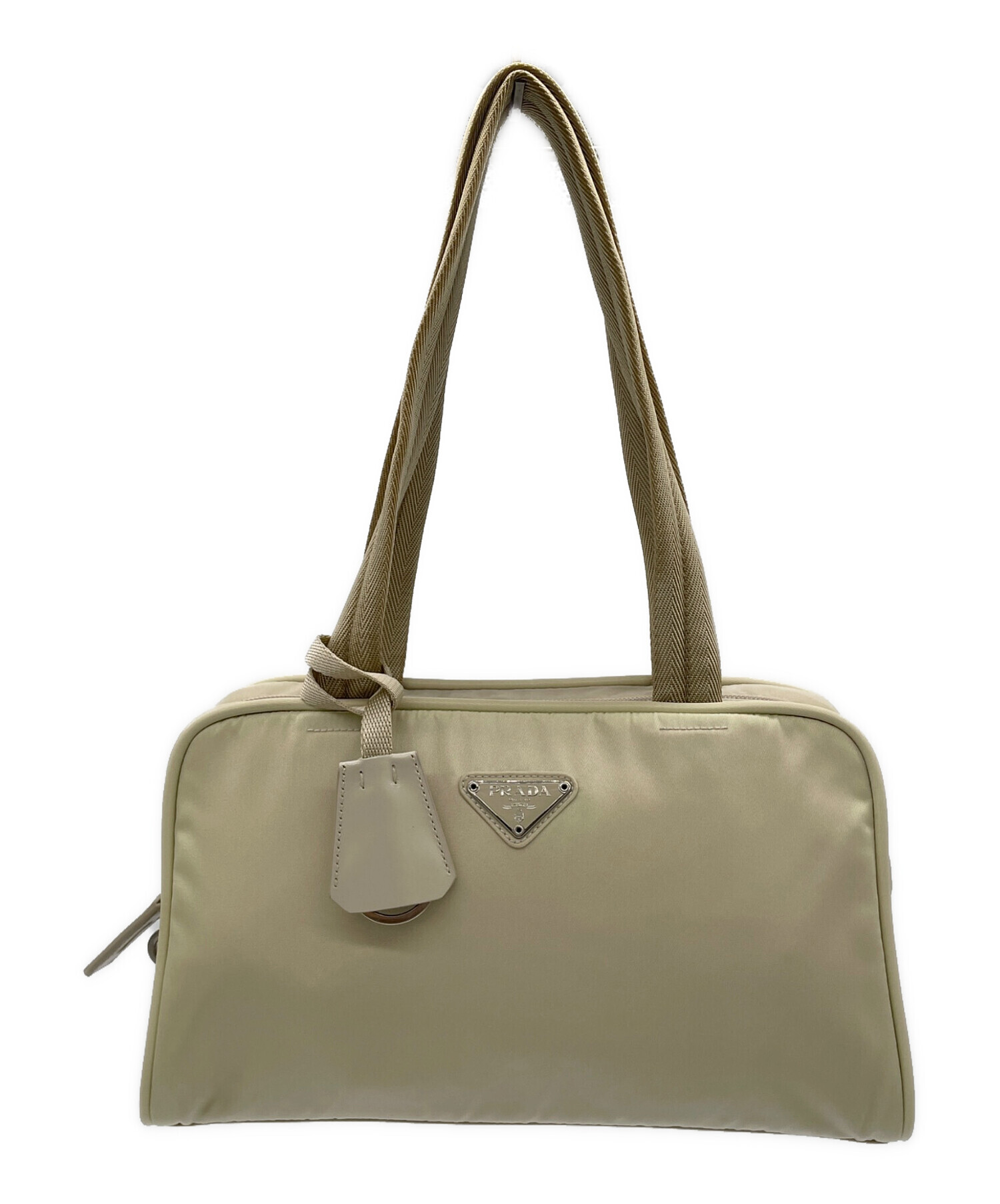 中古・古着通販】PRADA (プラダ) トートバッグ アイボリー｜ブランド 