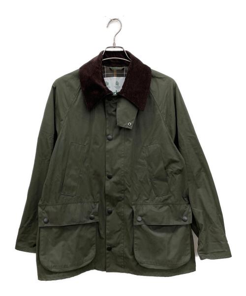 【古着】Barbour バブアー　フーデッドジャケット　Sサイズ　カーキ 中古・古着通販】Barbour (バブアー) PEACHED BEDALE CASUAL カーキ