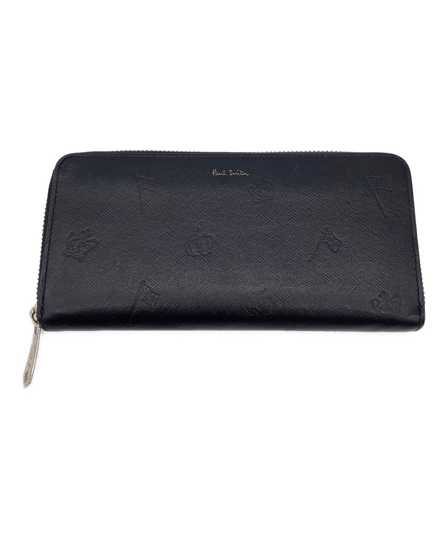 中古・古着通販】Paul Smith (ポールスミス) 長財布 ブラック