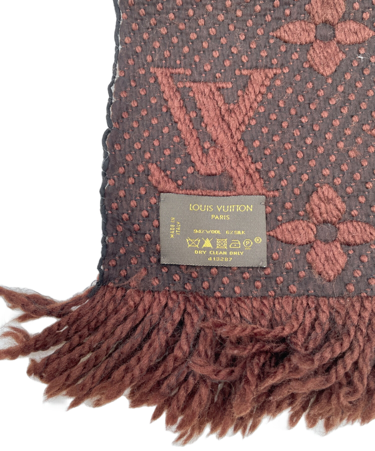 中古・古着通販】LOUIS VUITTON (ルイ ヴィトン) エシャルプ ロゴ 
