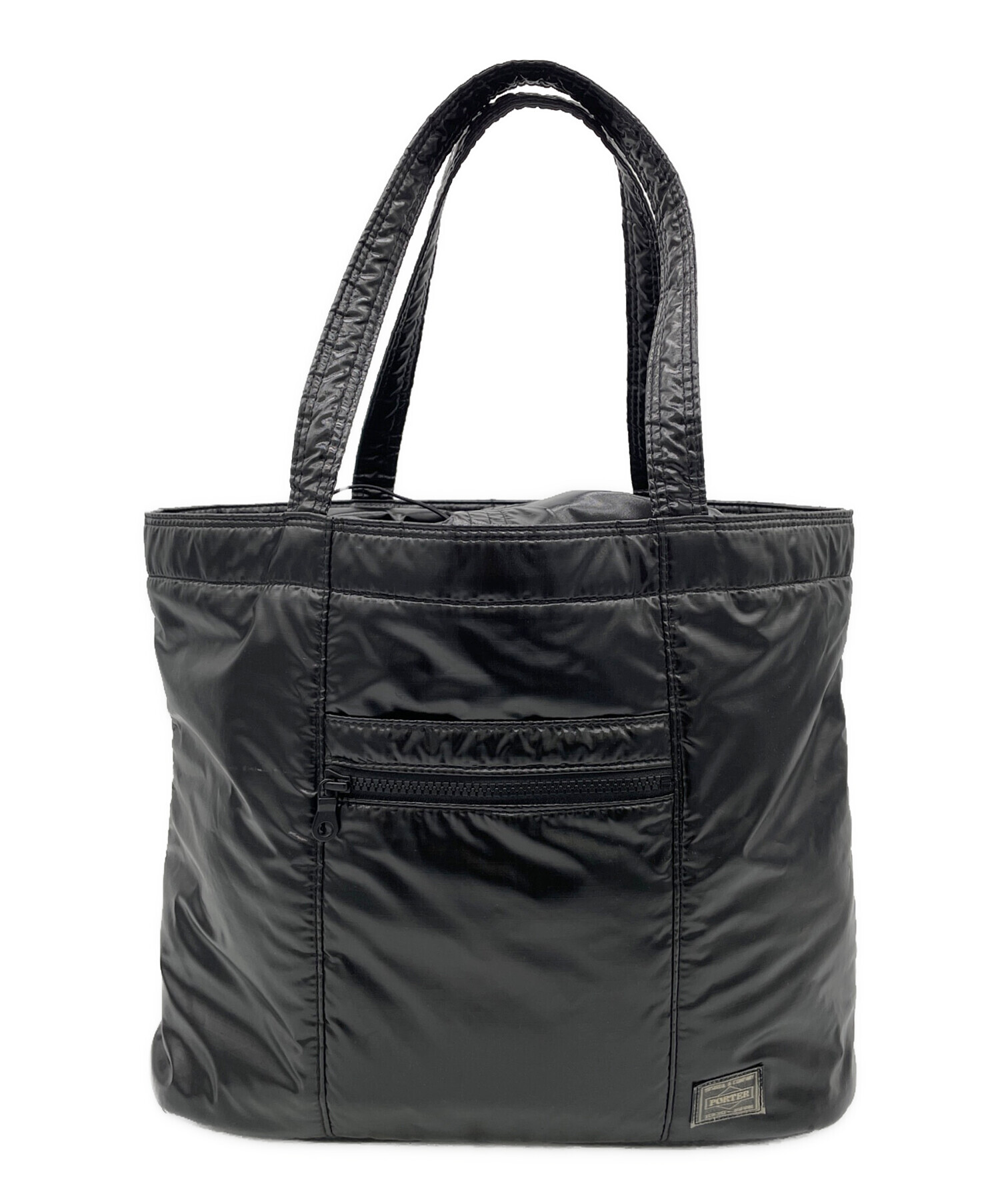 ポーター　porter トートバッグ　バッグ　美中古 中古・古着通販】PORTER (ポーター) トートバッグ ブラック｜ブランド