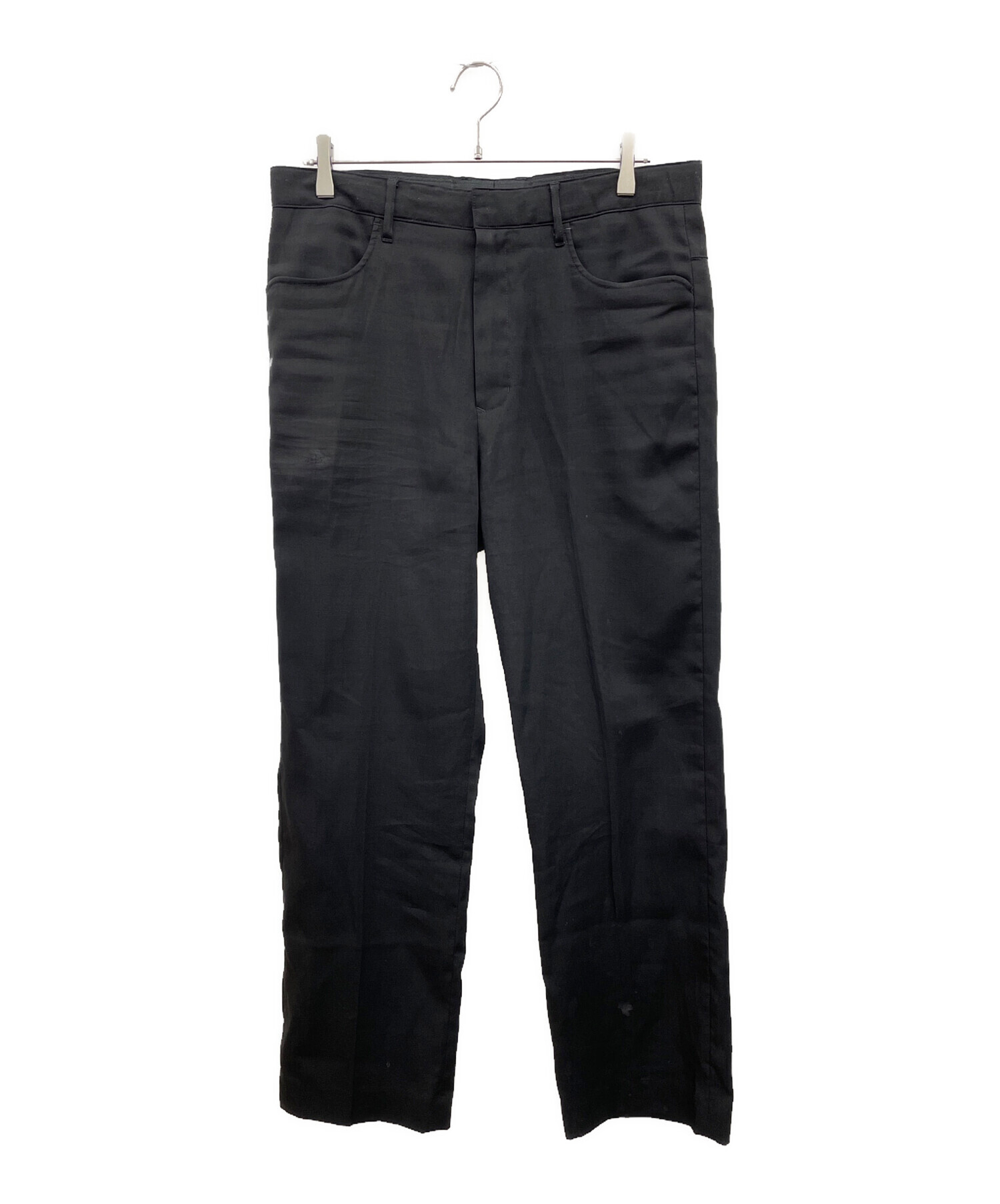中古・古着通販】FARAH (ファーラー) ストレートパンツ ブラック