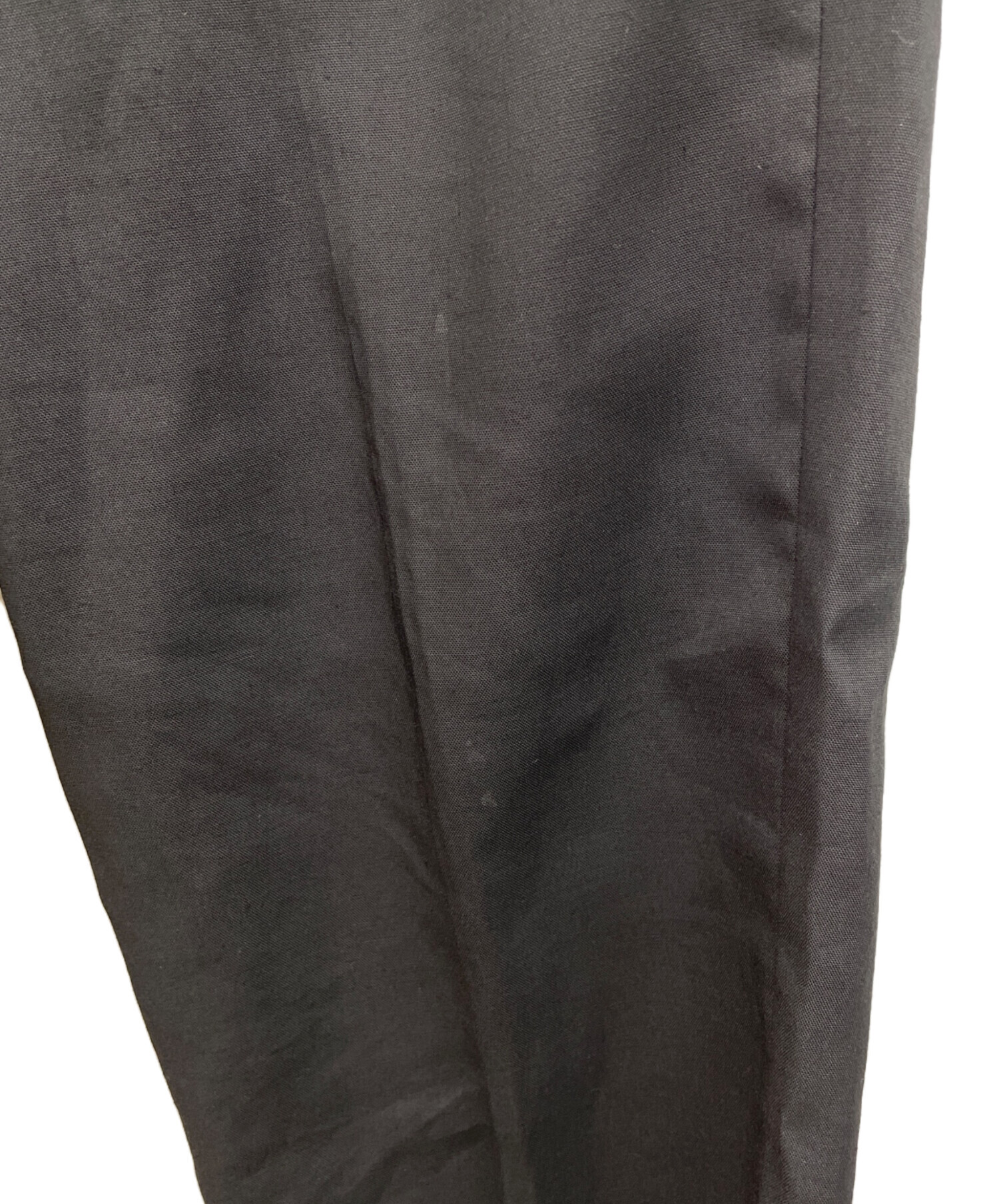 中古・古着通販】FARAH (ファーラー) ストレートパンツ ブラック